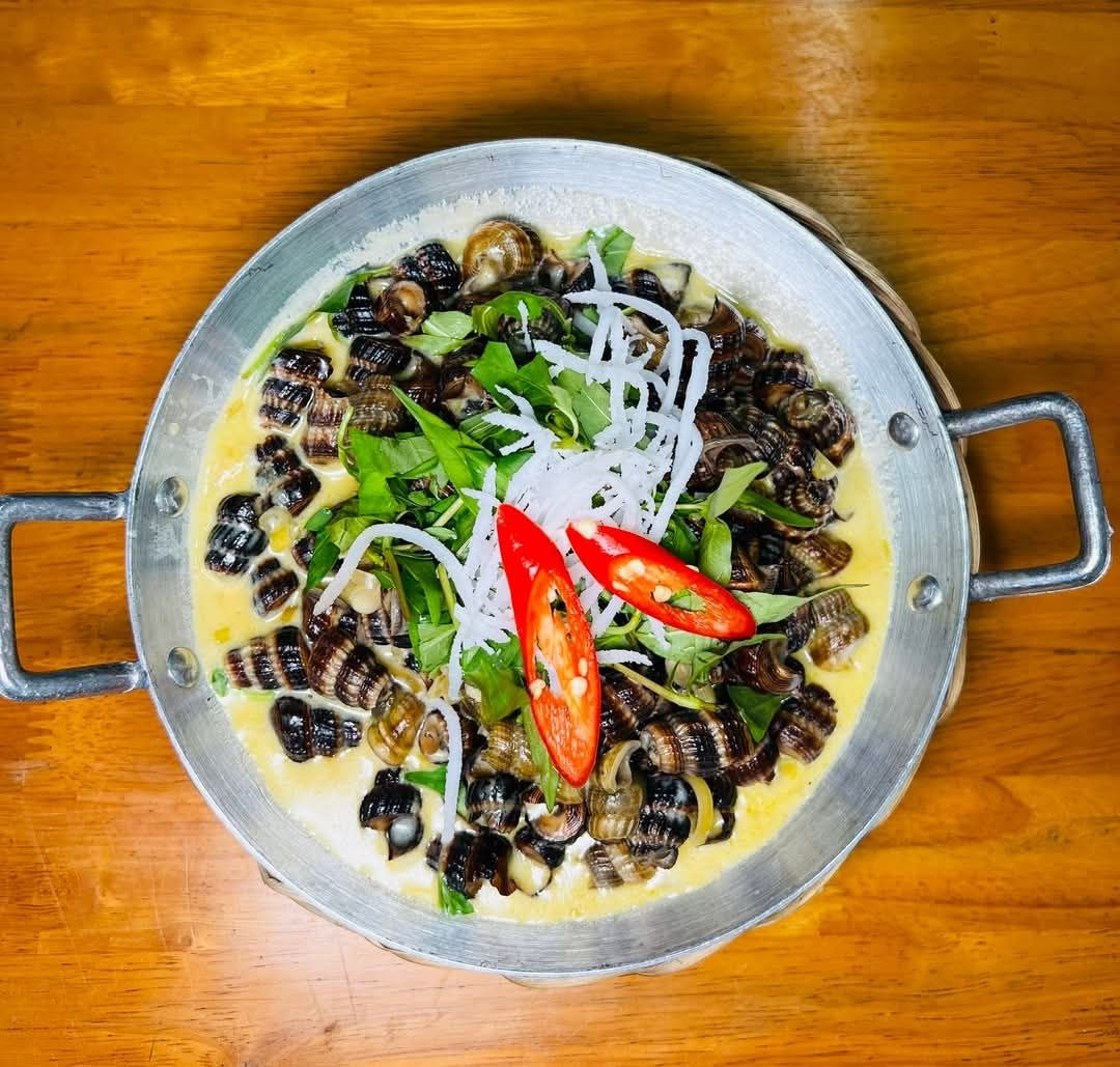 Các món ốc đa dạng